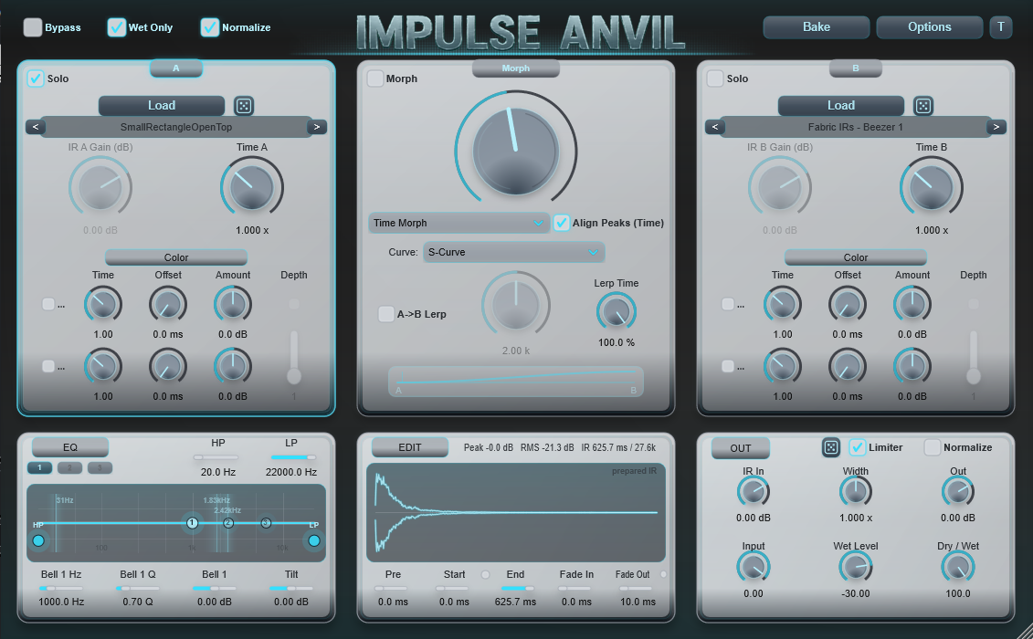 Impulse Anvil default theme preview